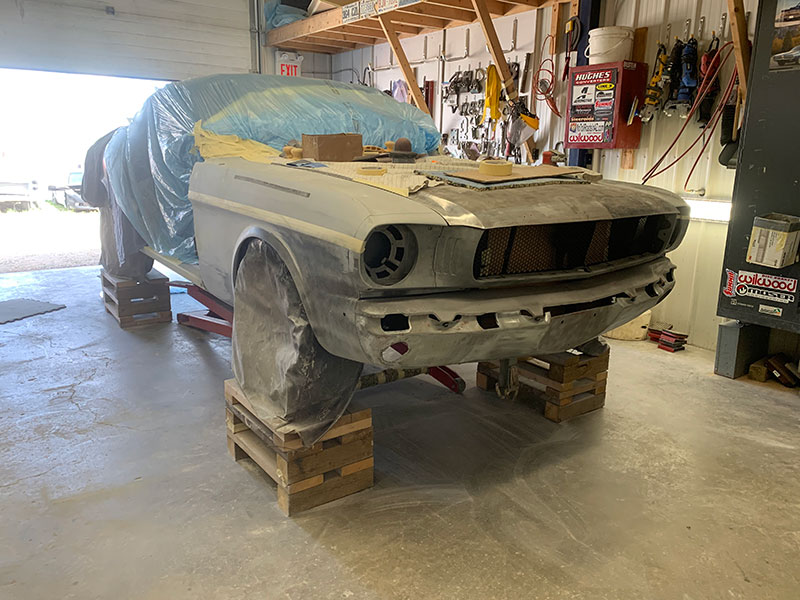Ford Mustang Fastback - Restauration Mustang ancienne - Atelier CVDC
